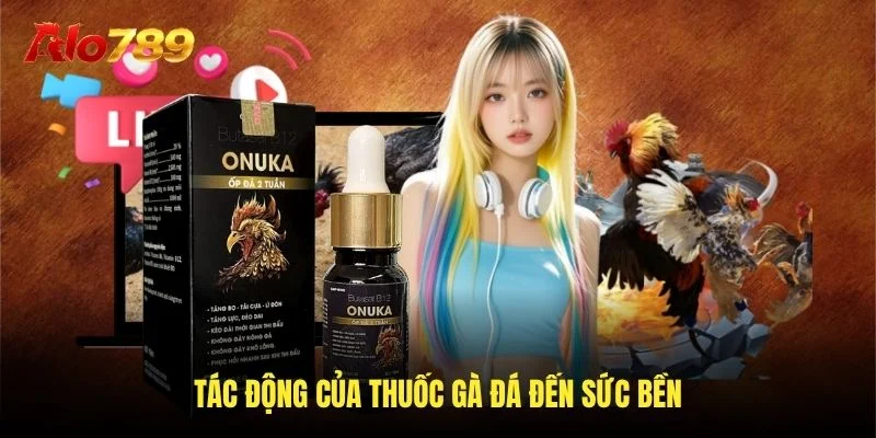 Tác động của thuốc gà đá đến sức bền